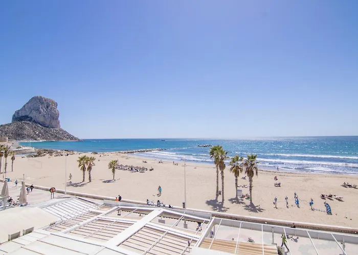 Apartamento En 1ª Linea Calpe-Playa